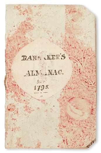 (ALMANACS.) Benjamin Bannakers Pennsylvania, Delaware, Maryland and Virginia Almanack for the Year of our Lord 1795.